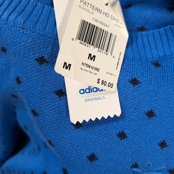 Blue Patterned Women's Sweater - Picture 2 of 5